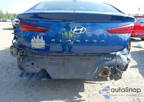 2020 Hyundai Elantra Sel from USA, damaged, VIN 5NPD84LF3LH582832
